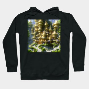 The Grand Temple of Flowers The Empress' Swirling Gardens Parnassus Golden Palace Hoodie